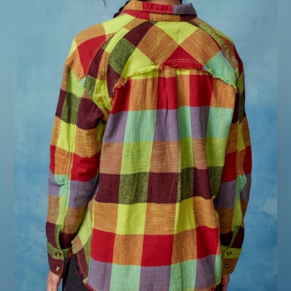 Urban Outfitters Brixton Button-Down Flannel Shirt - Picture 3 of 10